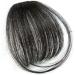 Glamza Clip In Fringe - Black Sideburns Bangs Hairpiece Topper - Buy Online on GoSupps.com