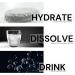 Hydrogen Water Tablets 60CT American Made & Company for Drinking Water 12 PPM Nanobubbles- Travel Friendly - Buy Online on GoSupps.com