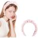 HealthyMoov Set of 3 Pink Beauty Set with Soft Headband Hair Band Makeup and Face Wash Bracelets - Buy Online on GoSupps.com