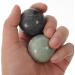 DEARMAMY Marble Green Baoding Balls - 2 Sets of Hand Massage Balls for Stress Relief & Chinese Health Exercise - Buy Online on GoSupps.com