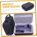 Minkissy Razor Travel Storage Bag | Organizer for Hairdressing Supplies | Eva Travel Accessories Box for Men - Buy Online on GoSupps.com
