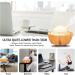 280ml Glass Essential Oil Diffuser Wood Grain Base - Aromatherapy Cool Mist Humidifier with Auto Shut-Off, 2 Mist Modes, 7 Color LED Lights - Home, Office, Room - Buy Online on GoSupps.com