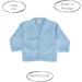 Baby Boys Winter Knitted Cardigan | Cable Knit Knitwear | Blue | 12-18 Months | Made in Portugal - Buy Online on GoSupps.com