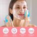 Buy WLLHYF 6-Piece Face Lip Mask Applicator Set | Silicone Brush for Exfoliating Cleansing & Removing Blackheads | Perfect Skin Care Tool for Women & Girls - International Shipping - Buy Online on GoSupps.com