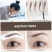 Didiseaon 18pcs Eyebrow Stickers Makeup Stickers 4d Peel off Imitation Eyebrow Tattoos Tool Semi-permanent 3d - Buy Online on GoSupps.com