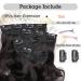 Yddm 24-Inch Dark Brown Wavy Clip-In Hair Extensions | Realistic Synthetic Hair | 4pcs Full Head | Affordable & Easy to Use - Buy Online on GoSupps.com