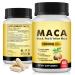 Maca Root Capsules for Women1900mg Black + Red + Yellow Maca Root Extract Vegan Supplement Supports Reproductive Health Menstrual Support Hormonal Balance Natural Energy