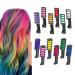 12-Color Hair Chalk Comb Temporary,Washable Hairdressing Set for Girls Kids Age 4 5 6 7 8 9 10,Birthday Party Cosplay DIY Children's Set