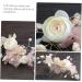 DOITOOL Bridal Hair Comb Hanfu Headwear Womens Hair Clips Hair Rhinestone Flower Hair Insert Comb Prom Hair Accessories Tiara Wedding Flowers Bride Zircon Pink The Flowers - Buy Online on GoSupps.com
