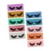 minkissy 10 Pairs False Eyelashes Eyelash Girls' Accessories Make up Accessories Lash Cosmetics Makeup Accessories Trendy Makeup Lifelike Fake Eyelashes False Lashes Imitation Chic 3d