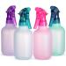 12oz Colored Squirt Bottles - Refillable Stream and Mister Spray Bottle for Cleaning, Gardening, Grooming - Hair Salon - COLORS MAY VARY - Buy Online on GoSupps.com