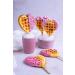 Call of Heart Sugar Hearts - Vegan & Gluten-Free Cake Decorations | 110g Mini Heart-Shaped Litter Decor for Cakes - Buy Online on GoSupps.com