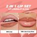 EONFAVE Matte lipstick with lip liner longlasting lip gloss - Buy Online on GoSupps.com