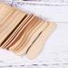 Condiment Spoons 100pcs Wooden Ice Cream Spoons Wood Taster Spoons Popsicle Paddles Spoon Spoons - Buy Online on GoSupps.com