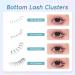 Bottom Lashes Natural 0.07mm - Wispy Bottom Eyelashes Clusters | 306 PCS 4 Styles - Boahankuke 50A Mixed Bottom Lash Extensions for International Shipping - Buy Online on GoSupps.com