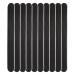 Oladfiop 100 Pieces Straight Black Sanding Nail Art File Buffer Buffer Emery Board Manicure