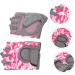 Melistes Kids Bike Gloves - 3 Pairs of Elastic Nylon Fitness & Winter Riding Accessories for Girls - Perfect for Cycling & Fishing - Buy Online on GoSupps.com