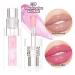 Petansy Color Changing Lip Oil Set | Hydrating Plump Gloss | 3 Natural Shades | Big Brush Tint - Buy Online on GoSupps.com