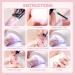 INPING 6 Colors Gel Nail Polish Set - Baby Pink Sweet Love Valentine's Day Series - Camellia Pink Pastel Jelly - Nude Nail Varnish - Soak Off UV/LED - Gifts for Nail Art Design - Buy Online on GoSupps.com