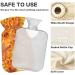 Sunflower Swirls Hot Water Bottle - 2L Large with Soft Fleece Cover | Ideal for Hot & Cold Compresses - International Shipping - Buy Online on GoSupps.com