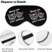 Show Me Your Kitties Sleep Mask - Adjustable Eye Cover for Sleeping - Blocks Light for Night Travel and Naps - Men and Women - Buy Online on GoSupps.com