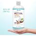 Premium MCT Oil C8 & C10 | Non-GMO Coconut | Unflavored | 32 fl oz - Perfect for Coffee & Energy | by as-is - Buy Online on GoSupps.com