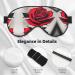 SSIMOO Red Rose Sleep Mask - Adjustable Breathable & Fashionable Eye Mask for Comfortable Sleep | International Shipping Available - Buy Online on GoSupps.com
