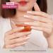 Danni & Toni Half Hardened Gel Nail Foils - Glossy Color Mixture UV Nail Stickers & Self-Adhesive Wraps | 28 Designs for Stunning Nail Art - Buy Online on GoSupps.com