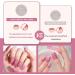 16 PCS Purple Gel Nail Polish Stickers - Full Wraps for Women & Girls | Cured Gel Nail Strips Decoration (BSG-0296-rosa) - Buy Online on GoSupps.com