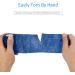 Lab On Adhesive 7.5cm x 4.5m - 6 Rolls Self-Adhering Cohesive Bandage for Dogs & Sports - Blue Veterinary Wrap for First Aid on Wrist & Feet - Buy Online on GoSupps.com