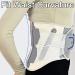 NEZIH Large Back Support Belt - 4 Support Bars for Therapeutic Lower Back Relief | International Shipping - Buy Online on GoSupps.com