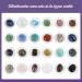 24-Piece Crystal Gemstone Set for Healing & Meditation | Tiger Eye Obsidian Rose Quartz Amethyst | Perfect for Beginners & Collectors - Buy Online on GoSupps.com