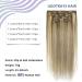 18 Clip In Hair Extensions Ash Blonde with Bleach Blonde | 8A Grade Remy Human Hair | Full Head 70g 7PCS | 18 Inch #18p613 - Buy Online on GoSupps.com