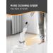 YOUKADA Power Spin Scrubber - Electric Super Cleaning Brush for Home and Kitchen | 3 Brush Heads, 1 Extension Arm (Gray) - Buy Online on GoSupps.com