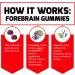Force Factor Forebrain Gummies - Memory Support - Mixed Berry (60 Gummies) - Buy Online on GoSupps.com