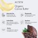 Altenya Bio Cocoa Butter 300g - 100% USDA Certified Raw Natural Cocoa for Body Hair & Lip Care - Imported from South Africa - Buy Online on GoSupps.com