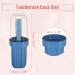 VOCOSTE Lightweight Travel Toothbrush Case - Durable Plastic Holder for Travel & Business Blue - 2.99 x 2.83 x 8.27 - Buy Online on GoSupps.com