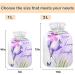 Naanle Hot Water Bottle with Butterfly Lavender Cover - 2L Heat Bottle for Back Pain Relief & Warmth | Ideal for Hand & Foot Therapy - Buy Online on GoSupps.com