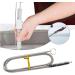 Drain Clog Remover Long Flexible Refrigerator Scrub Brush Kettle Spout Brush Pipe Cleaners Cleaning Brush Cleaning Tool Stainless Steel 200cm - Buy Online on GoSupps.com