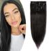 SEGO Hair Extension Real Hair Clip in Extensions 8 Pcs 100% Human Thickened Soft Silky Smooth Real