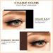 Waterproof Gel Eyeliner Set - Black & Brown | Durable Cream Formula with Brush | Quick Drying Eye Makeup - Buy Online on GoSupps.com
