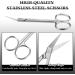 Long Handled Toenail Scissors Clippers - Stainless Steel for Seniors - 6 Inch Podiatrist Manicure Pedicure Tool - Buy Online on GoSupps.com