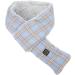 Stylish Electrically Heated Neck Scarf - Cotton 3 Temperature Settings Thickened Comfort for Skiing & Camping - Blue - Buy Online on GoSupps.com