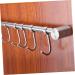 Mikikit Stainless Steel Hangers 1pc Steel Bedroom Duty Hooks Heavy Hanger Rack for Towel Clothes Wall Coat Hat Moveable Kitchen - Buy Online on GoSupps.com
