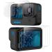 JETech Screen Protector for GoPro Hero 11/10/9 Black with Camera Lens Protector Tempered Glass Film Easy Installation HD Clear 3-Pack Each