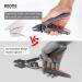 Booms Fishing CP4 Wire Crimping Tool with Cutter | High Carbon Steel Crimping Pliers and Leader Crimper Tool | 7 inch Swager with Ergonomic Handle and 140pcs Sleeves - Buy Online on GoSupps.com