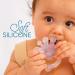 Smiley Teething Teether: Funny Baby Teether, Medical Grade Silicone, BPA Free, No Colors or Smell - Clear - Buy Online on GoSupps.com