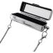 Shop Beddinginn Silver Metal Chapstick Case Holder - Portable Lipstick Organizer with Chain & Mirror | Travel Jewelry Storage for Women - Buy Online on GoSupps.com