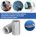 ANKROYU 10pcs Long Nuts Carbon Steel Standoff Threaded Fasteners Hex Hexagonal Sleeve Nut Standoff Long Rod Nut for Home Office and Other Machinery Industry(M6*18) - Buy Online on GoSupps.com