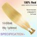 KOCONI 18 Inch Bleach Blonde Nano Ring Human Hair Extensions - Platinum Blonde #24 - 50g - Double Drawn Nano Tip Beads - 1g/Strand - 18 inch - Buy Online on GoSupps.com